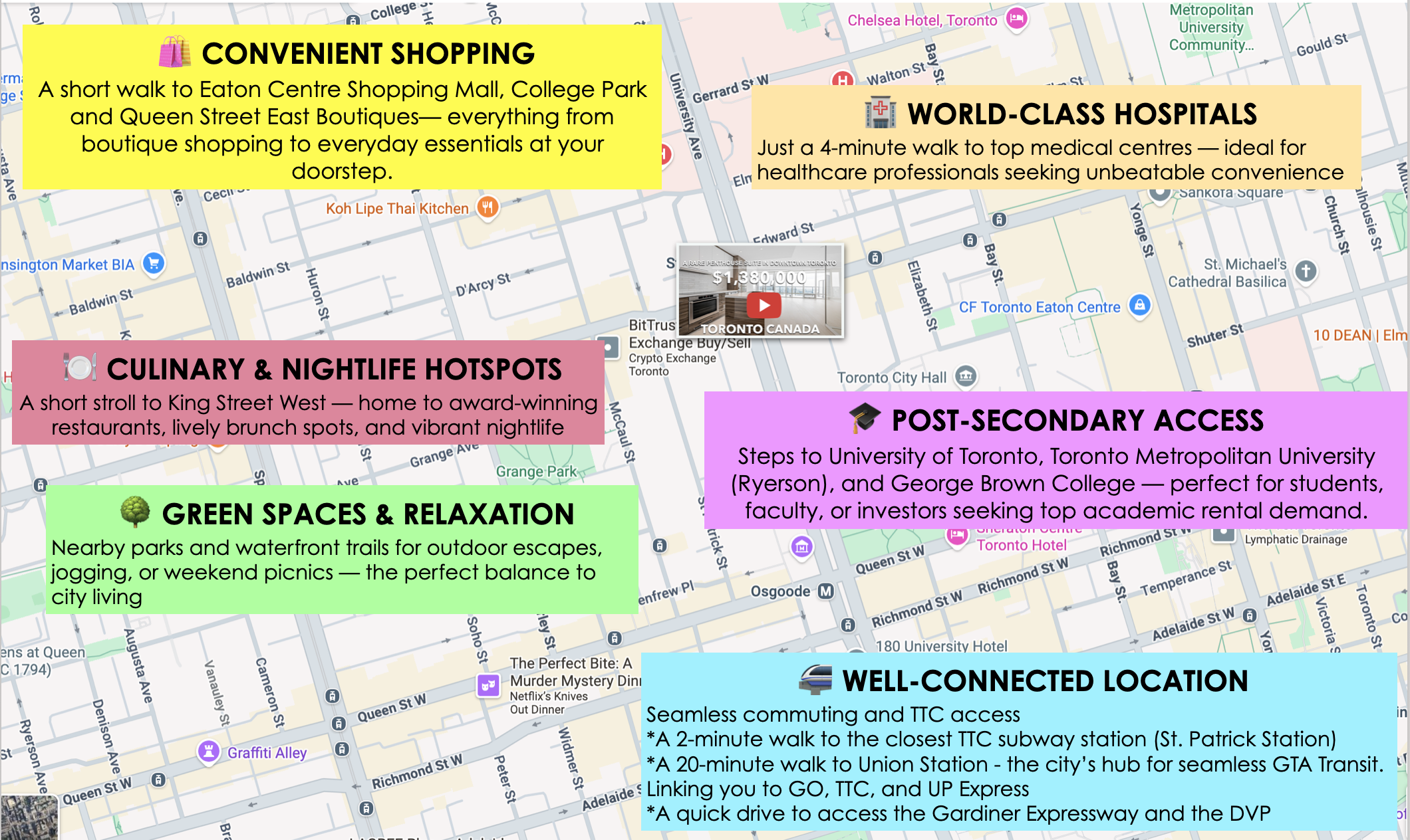 map for 488 university